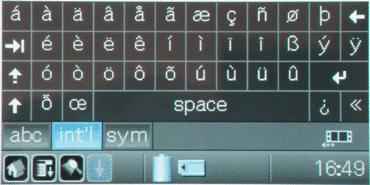 Animated keyboard